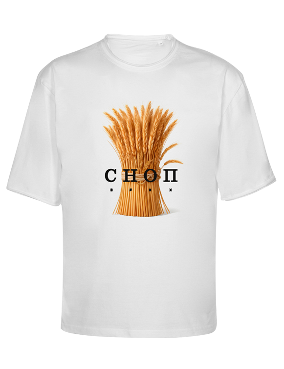 Футболка оверсайз "Сноп.ВДНХ"