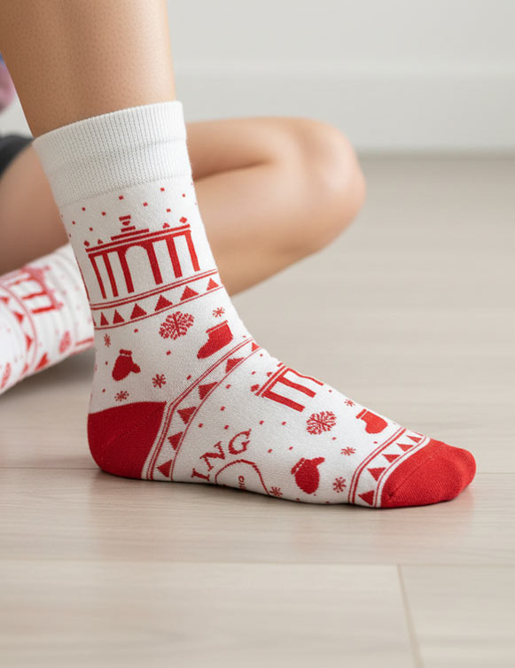 Носки рождественские ВДНХ, в ассортименте
