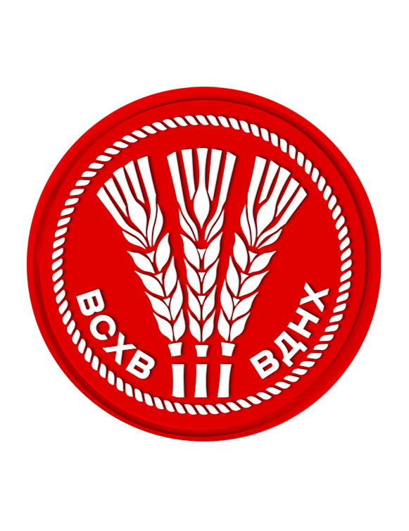 Патч ВДНХ на липучке
